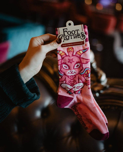 Crew Socks - Cute Baphomet