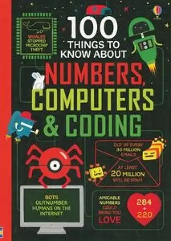 Book (Hardcover) - 100 Things to Know About Numbers, Computers & Coding