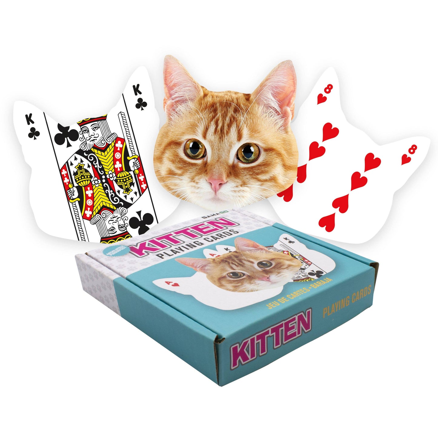 Playing Cards - Kitten Shaped