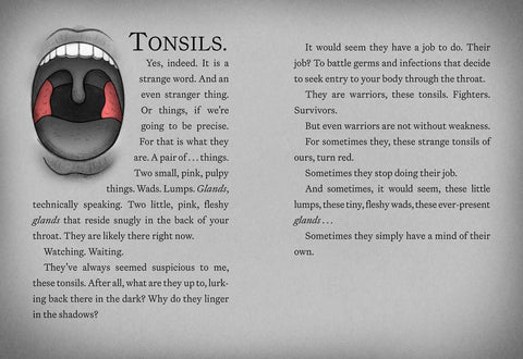 Troubling Tonsils! by Aaron Reynolds: Paper Over Board; 88 pages / English