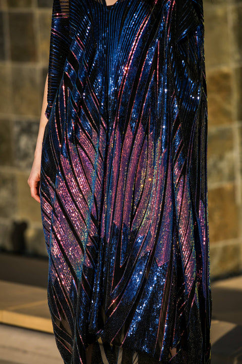 Caftan - Midnight Lotus