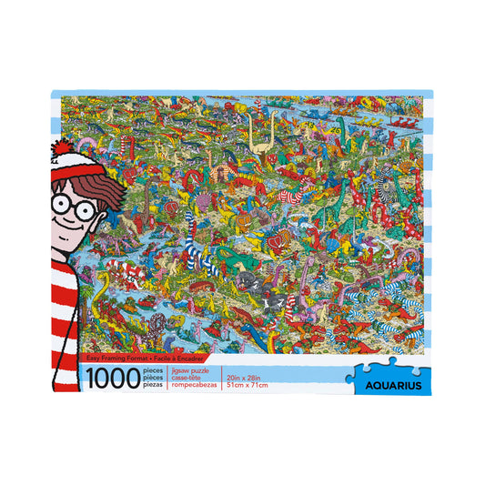 Puzzle - Where's Waldo Dinosaurs (1,000pc)