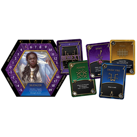 Game - BEHEXT: Unique Deck Building Game with Hexes and Curses