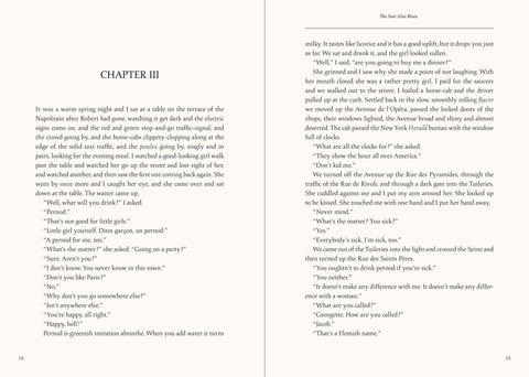 Book (Hardcover) - The Sun Also Rises (Masterpeice Library Edition)