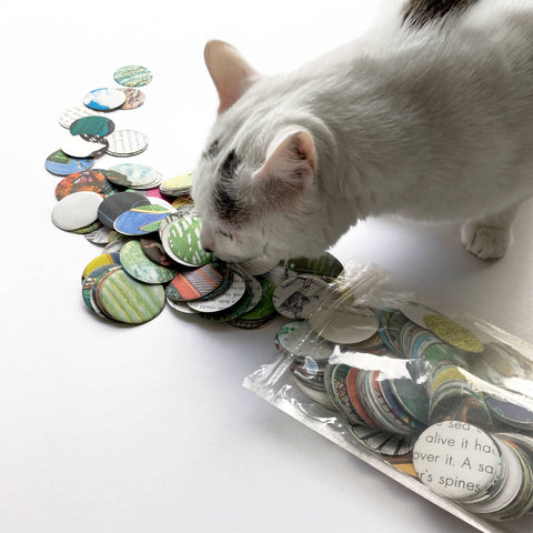 Book Lover Confetti - OVALS