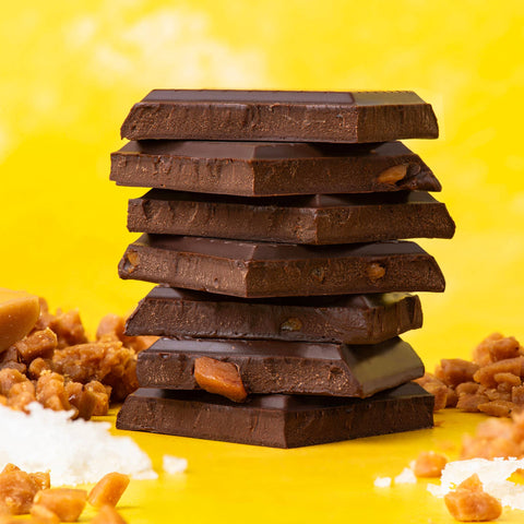 Chocolate - Salted Toffee Crackle Truffle Bar