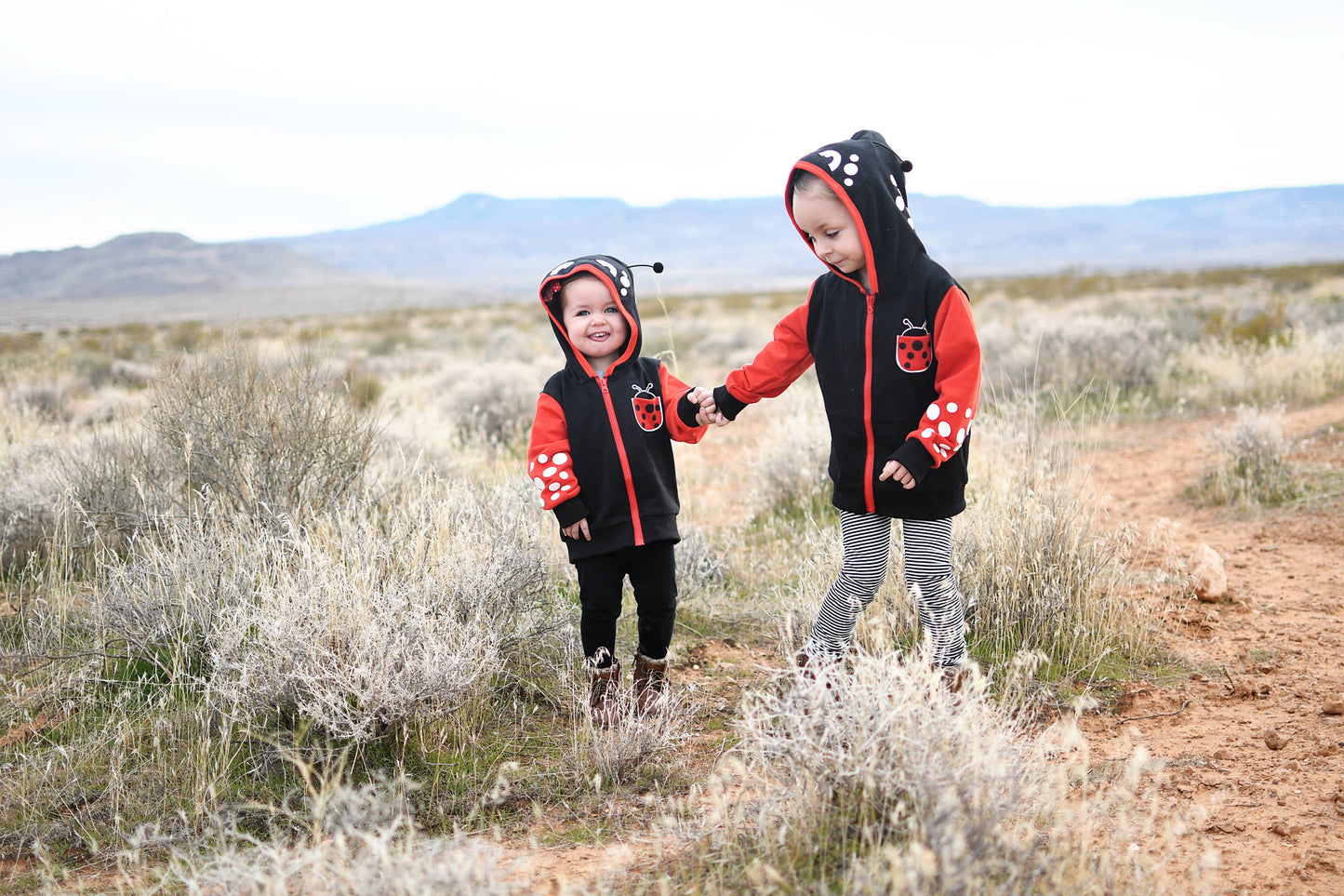 Backpack Hoodie - Ladybug