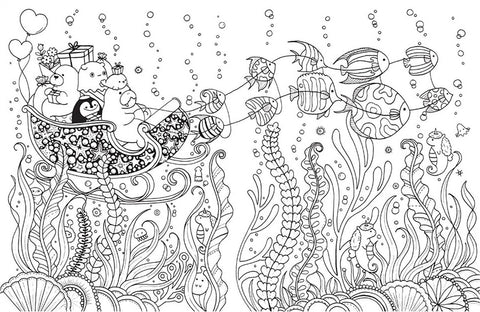 Coloring Book - A Million Sea Creatures