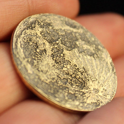 Brass Coin - Harvest Moon (Small: 1")