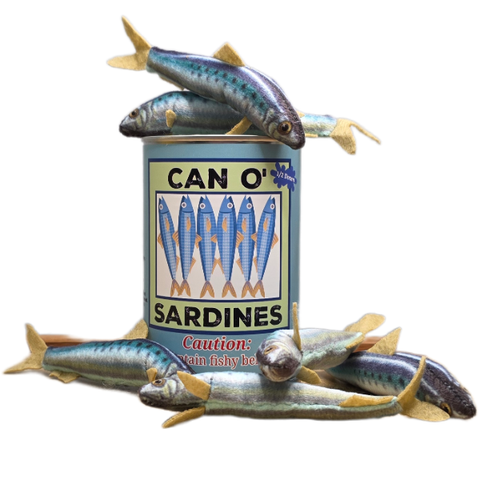 Stuffed Animal - Can O' Sardines (Standard Lid)