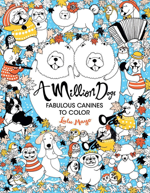 Coloring Book - A Million Dogs