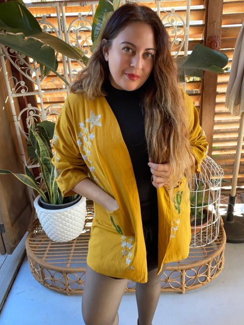 Blazer Jacket - Embroidered Desert Dome (ONE SIZE)