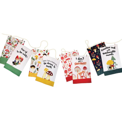 Tea Towels - Mushroom Collection