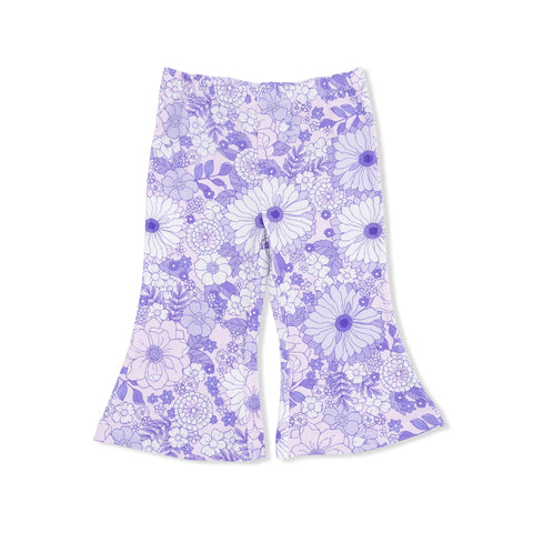 Peplum Tank with Baby Bells - Lacy Lavender Floral