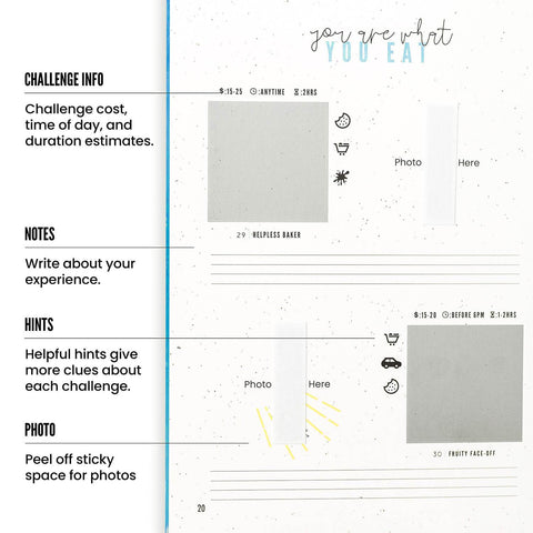 Book (Hardcover) - The Adventure Challenge Scratch-off Family Edition