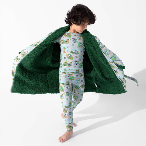 2 Piece Pajamas - Minecraft Overworld Dreams