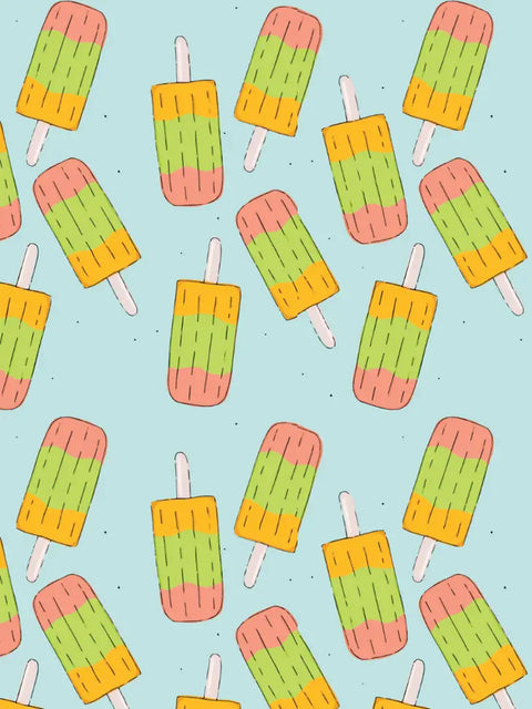 2 Piece Pajamas - Popsicles