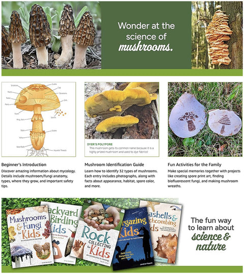 Book (Paperback) - Mushrooms & Fungi for Kids