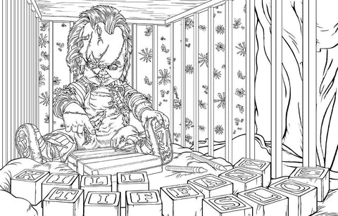 Coloring Book - Chucky