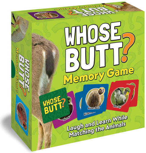 Game - Whose Butt? Memory