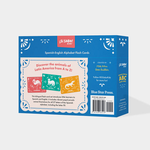 Flash Cards - Spanish-English ABC: 27 Bilingual Alphabet Cards