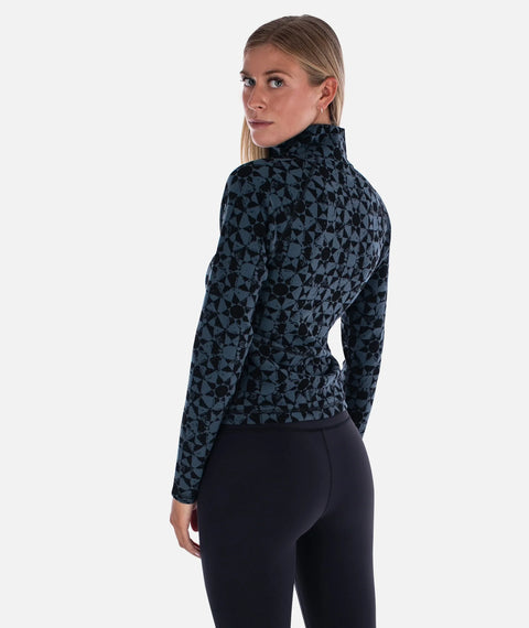 Quarter Zip Fleece - Cranford Black