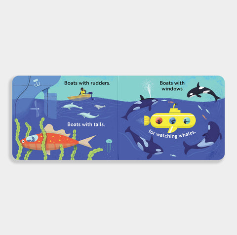Board Book - My First Things That Go: A Transportation Set