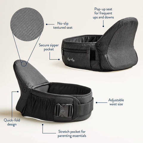 Hip Seat Carrier - Itzy Hold & Fold™