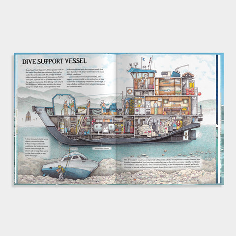 Book (Hardcover) - Working Boats: Safety, Salvage, and Rescue