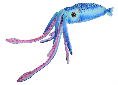 Stuffed Animal - Squid Blue