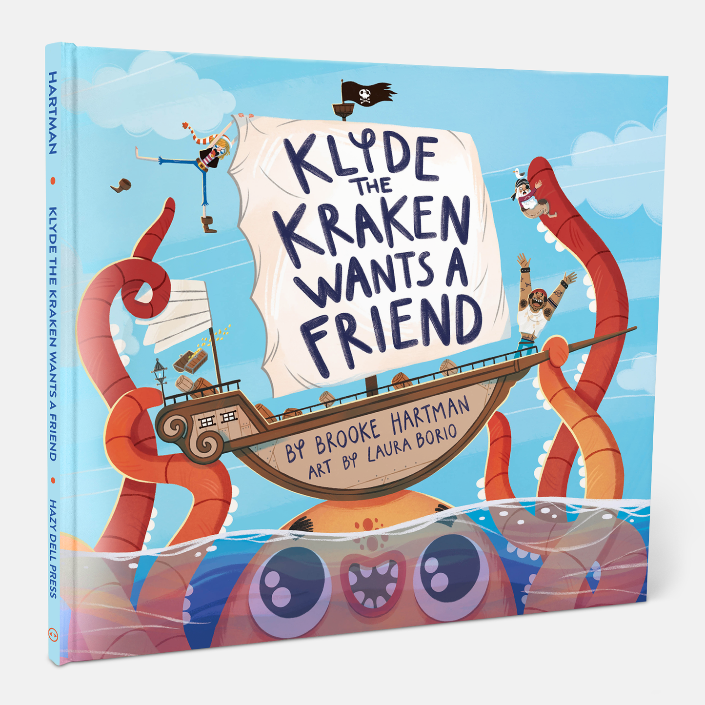 Book (Hardcover) - Klyde the Kraken Wants a Friend