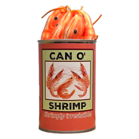 Stuffed Animal - Can O' Shrimp (Standard Lid)