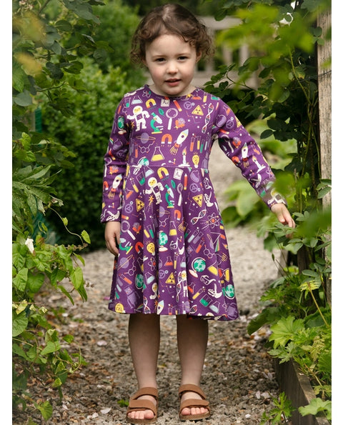 Skater Dress (Long Sleeve) - Science