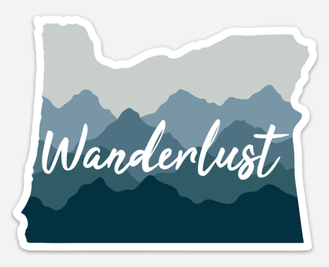 Sticker - Wanderlust Oregon
