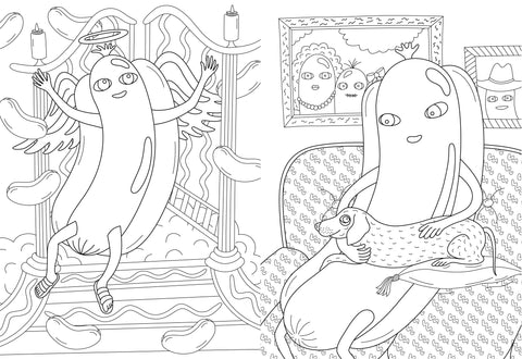 Coloring and Activity Book - Ultimate Hot Dog