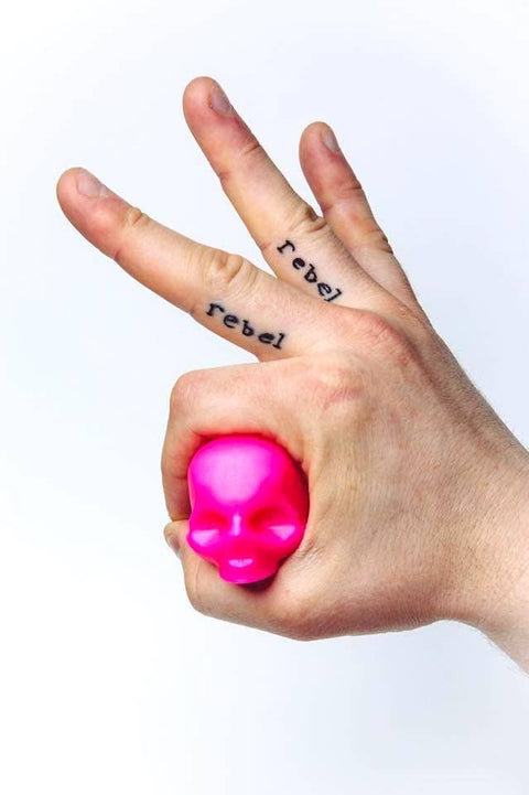 Lip Balm - Pink Skull: Passion Fruit