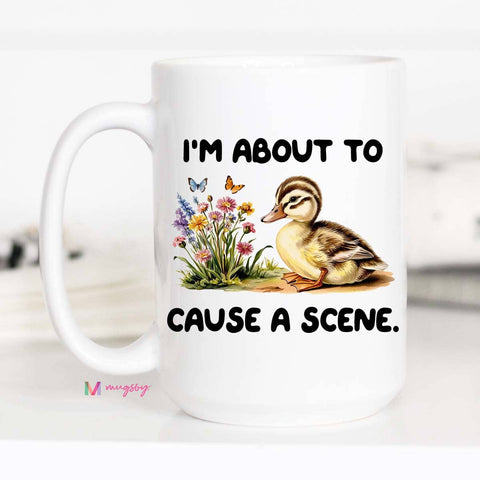 Mug (Ceramic) - Cause a Scene (15oz)