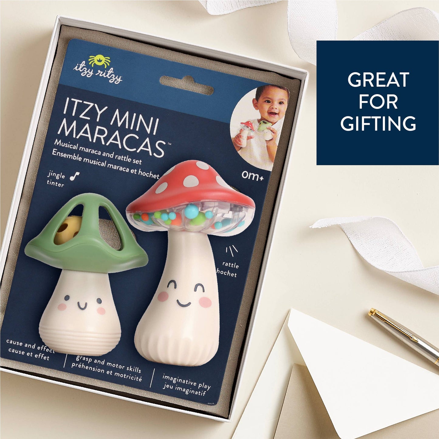 Itzy Mini Maracas™ - Mushrooms