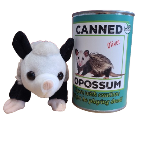 Stuffed Animal - Oliver the Canned Opossum