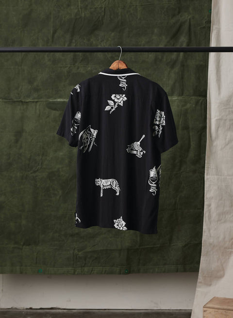 Casual Button Down Shirt - Pasta La Vista Italian Food (Unisex)