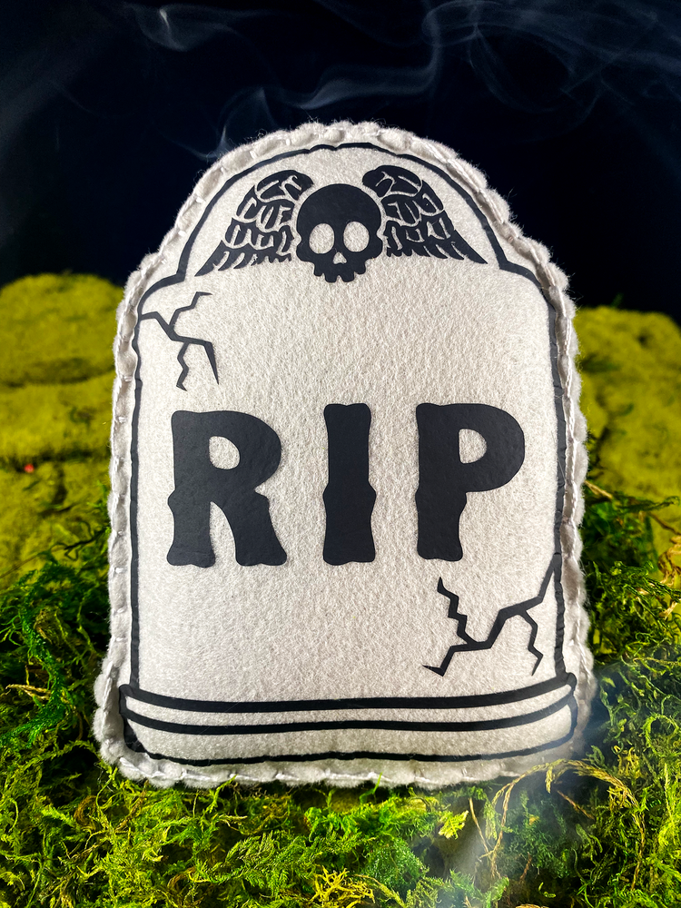 Plush - Memento Mori Tombstone