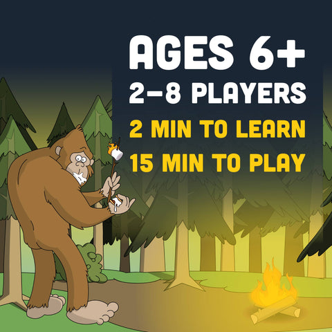 Card Game - Camping with Sasquatch