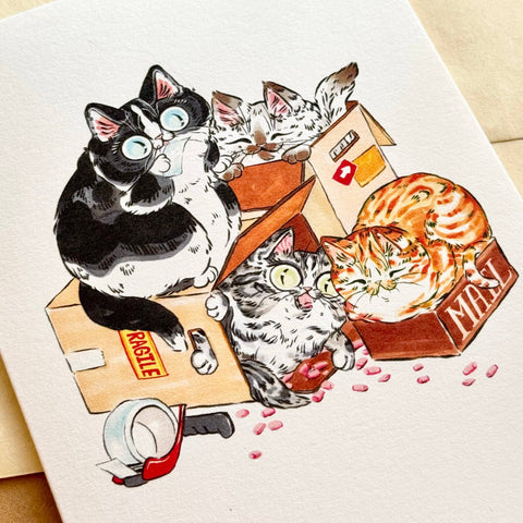Greeting Card - Boxes