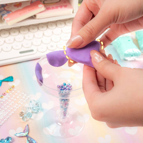 Clay Kit - Play & Display Mermaid Parfait Cafe