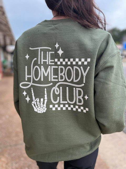 Sweatshirt (Crewneck) - The Homebody Club