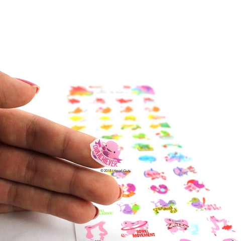 Sticker Sheet - Tiny Happy Organs