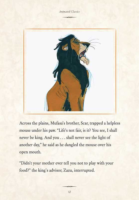 Book (Hardcover) - Disney Animated Classics: The Lion King