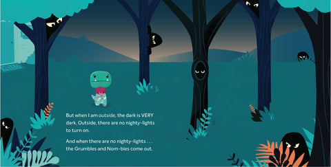 Book (Hardcover) - Tiny T. Rex and the Very Dark Dark