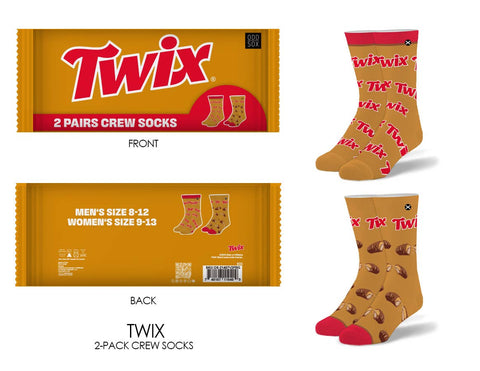 Socks - Twix 2 Pack Crew