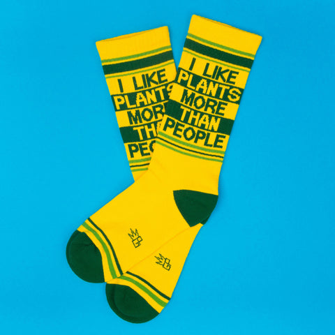 Socks - I Like Plants More Than People